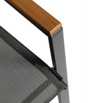 ΣΕΤ ΤΡΑΠΕΖΑΡΙΑΣ 5ΤΜΧ BRUNO HM10729.01 ΚΑΡΕΚΛΕΣ ΜΕΤΑΛΛΙΚΕΣ & ΤΡΑΠΕΖΙ 140x80εκ ΓΚΡΙ
