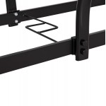 ΣΕΤ ΤΡΑΠΕΖΑΡΙΑΣ 5ΤΜΧ BRUNO HM10729.03 ΚΑΡΕΚΛΕΣ ΜΕΤΑΛΛΙΚΕΣ & ΤΡΑΠΕΖΙ 150x90εκ ΜΑΥΡΟ