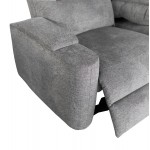 ΣΕΤ ΚΑΝΑΠΕΣ-ΠΟΛΥΘΡΟΝΑ RELAX SYNTHIA HM10736.03 ΓΚΡΙ ΥΦΑΣΜΑ-ΗΛ.ΑΝΑΚΛΙΣΗ [R]