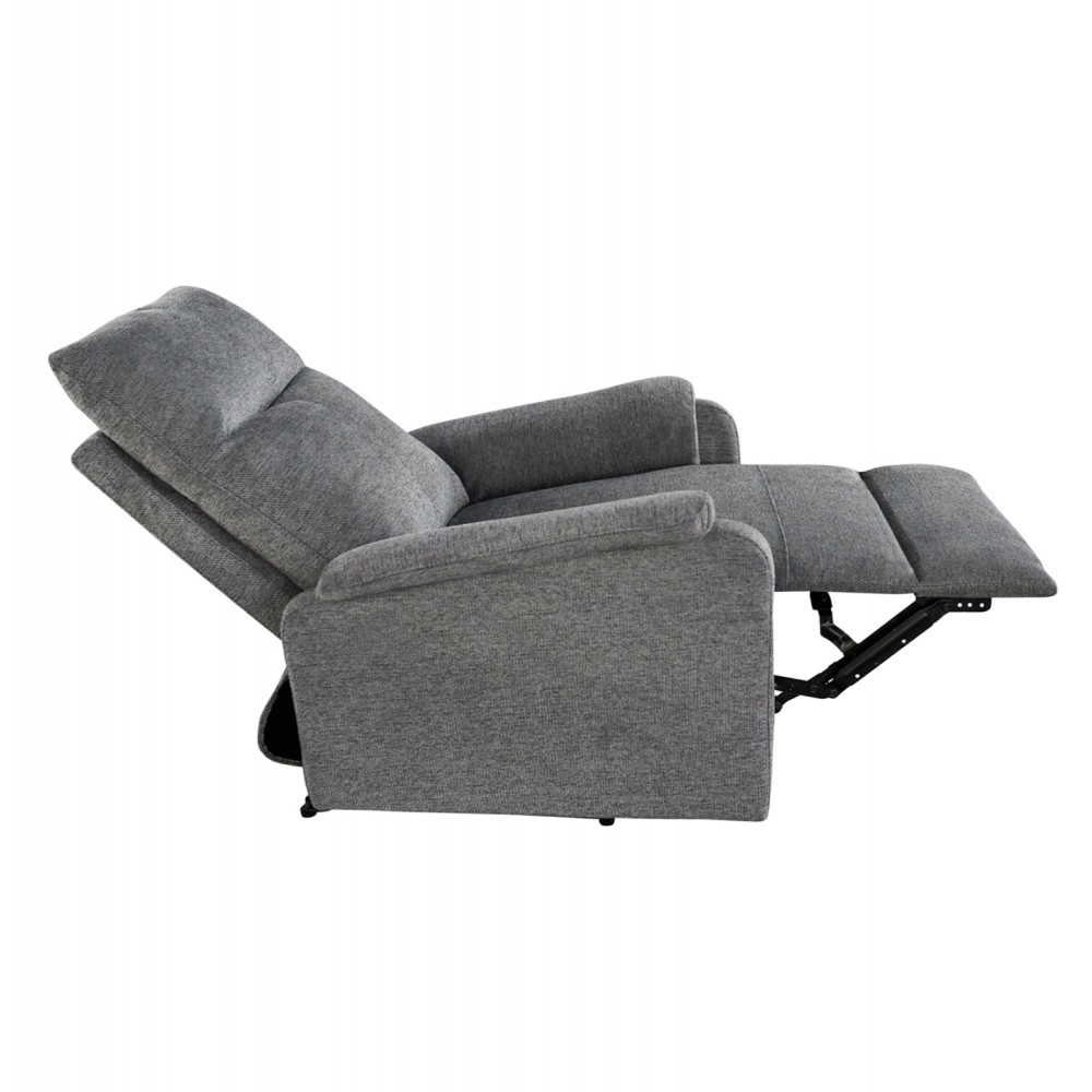 ΣΕΤ ΚΑΝΑΠΕΣ-ΠΟΛΥΘΡΟΝΑ RELAX SYNTHIA HM10736.03 ΓΚΡΙ ΥΦΑΣΜΑ-ΗΛ.ΑΝΑΚΛΙΣΗ [R]