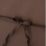 ΞΑΠΛΩΣΤΡΑ ΜΕ ΜΑΞΙΛΑΡΙ ΚΟΡΙΝΟΣ HM10777.04T ΞΥΛΟ ΠΕΥΚΟΥ--TEXTILENE ΜΟΚΑ 79x204x80Υεκ