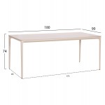 ΣΕΤ ΤΡΑΠΕΖΑΡΙΑΣ 7ΤΜΧ VICTUS HM10862.02 ΜΠΕΖ ΑΛΟΥΜ. & OLEFIN-ΛΕΥΚΟ SINTERED STONE