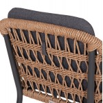 ΣΕΤ ΤΡΑΠΕΖΑΡΙΑΣ 7ΤΜΧ STAD HM10863.01 ΓΚΡΙ ΑΛΟΥΜΙΝΙΟ-SINTERED STONE TOP-OLEFIN