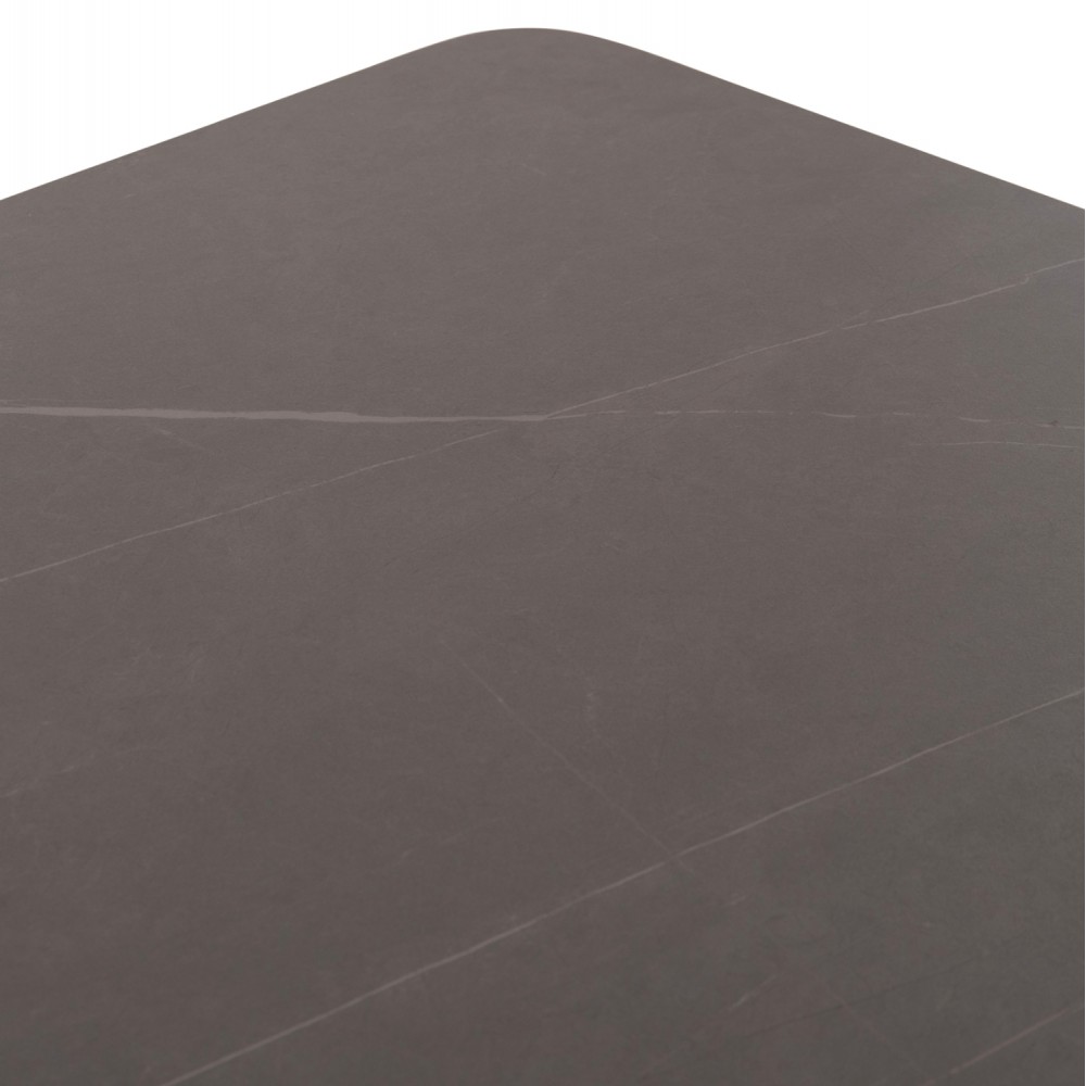 ΣΕΤ ΤΡΑΠΕΖΑΡΙΑΣ 9ΤΜΧ STAD HM10865.01 ΓΚΡΙ ΑΛΟΥΜΙΝΙΟ-SINTERED STONE TOP-OLEFIN