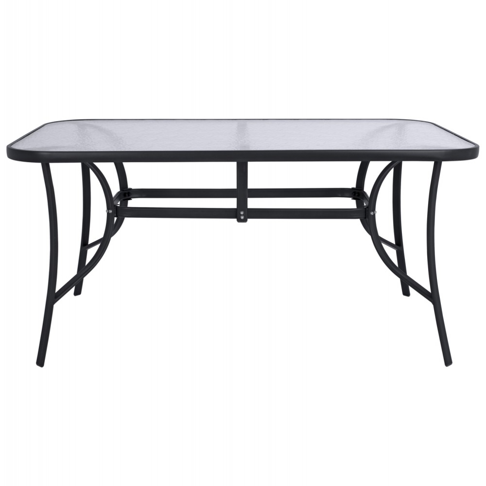 ΣΕΤ ΤΡΑΠΕΖΑΡΙΑΣ ΕΞΩΤ.ΧΩΡΟΥ 5ΤΜΧ REDAN HM10890.01 ΜΕΤΑΛΛΟ-TEXTILENE ΜΑΥΡΟ & ΣΚΟΥΡΟ ΓΚΡΙ