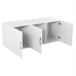 ΝΤΟΥΛΑΠΑ 3ΦΥΛΛΗ ΜΕ ΠΑΤΑΡΙ CARLY HM10891.05 ΜΕΛΑΜΙΝΗ ΣΕ ΛΕΥΚΟ 150X55Χ240Υεκ.