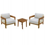 LOUNGE ΣΕΤ SOLARA HM10892 ΤΡΑΠΕΖΑΚΙ & 2 ΠΟΛΥΘΡΟΝΕΣ--ΞΥΛΟ ΑΚΑΚΙΑΣ--ΕΚΡΟΥ ΜΑΞΙΛΑΡΙΑ