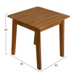 LOUNGE ΣΕΤ SOLARA HM10892 ΤΡΑΠΕΖΑΚΙ & 2 ΠΟΛΥΘΡΟΝΕΣ--ΞΥΛΟ ΑΚΑΚΙΑΣ--ΕΚΡΟΥ ΜΑΞΙΛΑΡΙΑ