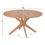 ΣΕΤ ΤΡΑΠΕΖΑΡΙΑΣ ΕΞ.ΧΩΡΟΥ 5ΤΜΧ CORTEN HM10909 ΞΥΛΟ ΑΚΑΚΙΑΣ & ΣΧΟΙΝΙ--ΦΥΣΙΚΟ