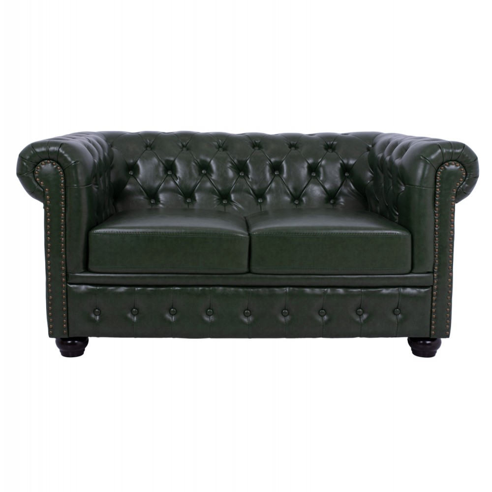 ΣΕΤ ΣΑΛΟΝΙ 3ΤΜΧ MOBAR HM10912.08 PU ΔΕΡΜΑ Τ.CHESTERFIELD ΚΥΠΑΡΙΣΣΙ