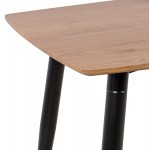ΣΕΤ ΤΡΑΠΕΖΑΡΙΑΣ 5ΤΜΧ GAFF HM10847.02 MDF TOP ΦΥΣΙΚΟ--ΥΦΑΣΜΑ ΜΠΕΖ & ΜΕΤΑΛΛΟ ΜΑΥΡΟ