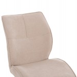 ΣΕΤ ΤΡΑΠΕΖΑΡΙΑΣ 5ΤΜΧ GAFF HM10847.02 MDF TOP ΦΥΣΙΚΟ--ΥΦΑΣΜΑ ΜΠΕΖ & ΜΕΤΑΛΛΟ ΜΑΥΡΟ