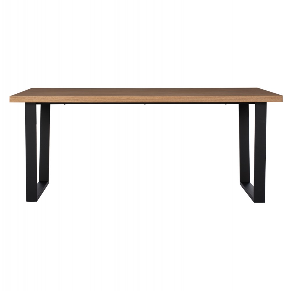 ΣΕΤ ΤΡΑΠΕΖΑΡΙΑΣ 7ΤΜΧ MANIDO HM10949.03 MDF TOP--ΥΦΑΣΜΑ TAUPE & ΜΕΤΑΛΛΟ ΜΑΥΡΟ