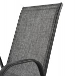 ΣΕΤ ΤΡΑΠΕΖΑΡΙΑΣ 5ΤΜΧ ADAM HM10897.01 ΤΡΑΠΕΖΙ 110x60εκ & 4 ΠΟΛΥΘΡΟΝΕΣ--ΓΚΡΙ