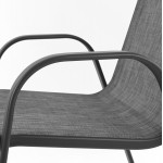 ΣΕΤ ΤΡΑΠΕΖΑΡΙΑΣ 5ΤΜΧ ADAM HM10897.01 ΤΡΑΠΕΖΙ 110x60εκ & 4 ΠΟΛΥΘΡΟΝΕΣ--ΓΚΡΙ