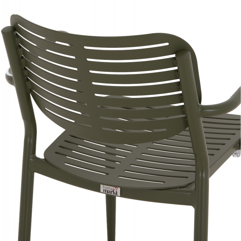 ΣΕΤ ΤΡΑΠΕΖΑΡΙΑΣ ΕΞ.ΧΩΡΟΥ 5ΤΜΧ HILLIARD HM10998.07 OLIVE GREEN ΑΛΟΥΜΙΝΙΟ-POLYWOOD