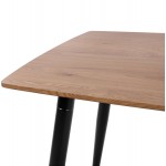 ΣΕΤ ΤΡΑΠΕΖΑΡΙΑΣ 5ΤΜΧ ALIZA HM12122.01 MDF TOP ΣΕ ΦΥΣΙΚΟ--ΣΑΠΙΟ ΜΗΛΟ ΒΕΛΟΥΔΟ