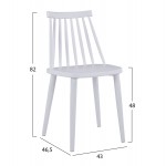 ΣΕΤ ΤΡΑΠΕΖΑΡΙΑΣ 5ΤΜΧ OFIRA HM10634 MDF TOP ΣΕ SONAMA--ΛΕΥΚΕΣ ΚΑΡΕΚΛΕΣ