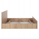 ΣΕΤ ΚΡΕΒΑΤΟΚΑΜΑΡΑΣ 5ΤΜΧ ADLER HM11758 ΜΕΛΑΜΙΝΗ SONAMA OAK-ΓΙΑ ΣΤΡΩΜΑ 160x200εκ