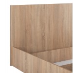 ΣΕΤ ΚΡΕΒΑΤΟΚΑΜΑΡΑΣ 5ΤΜΧ ADLER HM11758 ΜΕΛΑΜΙΝΗ SONAMA OAK-ΓΙΑ ΣΤΡΩΜΑ 160x200εκ