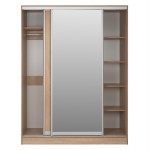 ΣΕΤ ΚΡΕΒΑΤΟΚΑΜΑΡΑΣ 6ΤΜΧ ADLER HM11759 ΜΕΛΑΜΙΝΗ SONAMA OAK-ΓΙΑ ΣΤΡΩΜΑ 160x200εκ