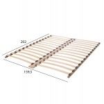 ΣΕΤ ΚΡΕΒΑΤΟΚΑΜΑΡΑΣ 6ΤΜΧ ADLER HM11759.03 ΜΕΛΑΜΙΝΗ ΛΕΥΚΗ-ΓΙΑ ΣΤΡΩΜΑ 160x200εκ