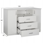 ΣΕΤ ΚΡΕΒΑΤΟΚΑΜΑΡΑΣ 6ΤΜΧ ADLER HM11759.03 ΜΕΛΑΜΙΝΗ ΛΕΥΚΗ-ΓΙΑ ΣΤΡΩΜΑ 160x200εκ