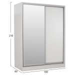 ΣΕΤ ΚΡΕΒΑΤΟΚΑΜΑΡΑΣ 6ΤΜΧ ADLER HM11759.03 ΜΕΛΑΜΙΝΗ ΛΕΥΚΗ-ΓΙΑ ΣΤΡΩΜΑ 160x200εκ