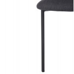 ΣΕΤ ΤΡΑΠΕΖΑΡΙΑΣ 5ΤΜΧ RAVEN HM21069.02 ΚΕΡΑΜΙΚΟ TOP ΜΑΥΡΟ ΜΑΡΜΑΡΟ & 4 ΚΑΡΕΚΛΕΣ