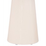 ΣΕΤ 2ΤΜΧ ΤΡΑΠΕΖΙΑ ΣΑΛΟΝΙΟΥ DUNCAN HM21082 MDF ΚΡΕΜ ΚΑΙ ΚΕΡΑΜΙΚΟ TOP Φ80εκ & Φ45εκ