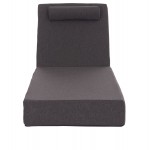 ΜΑΞΙΛΑΡΙ ΞΑΠΛΩΣΤΡΑΣ KIHEI HM21094.03 OLEFIN ΣΚΟΥΡΟ ΓΚΡΙ ΜΕ FOAM 198x70x20Υεκ