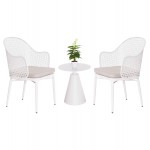 ΣΕΤ LOUNGE 3TMX ΕΞ.ΧΩΡΟΥ OREGO HM21106.02 ΑΛΟΥΜΙΝΙΟ ΣΕ ΛΕΥΚΟ