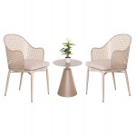 ΣΕΤ LOUNGE 3TMX ΕΞ.ΧΩΡΟΥ OREGO HM21106.03 ΑΛΟΥΜΙΝΙΟ ΣΕ ΚΑΠΟΥΤΣΙΝΟ