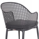 ΣΕΤ LOUNGE 3TMX ΕΞ.ΧΩΡΟΥ OREGO HM21107.01 ΑΛΟΥΜΙΝΙΟ & ΜΕΤΑΛΛΟ ΣΕ ΣΚΟΥΡΟ ΓΚΡΙ