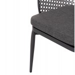 ΣΕΤ LOUNGE 3TMX ΕΞ.ΧΩΡΟΥ OREGO HM21107.01 ΑΛΟΥΜΙΝΙΟ & ΜΕΤΑΛΛΟ ΣΕ ΣΚΟΥΡΟ ΓΚΡΙ