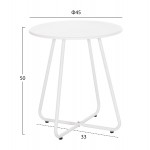 ΣΕΤ LOUNGE 3TMX ΕΞ.ΧΩΡΟΥ OREGO HM21107.02 ΑΛΟΥΜΙΝΙΟ & ΜΕΤΑΛΛΟ ΣΕ ΛΕΥΚΟ