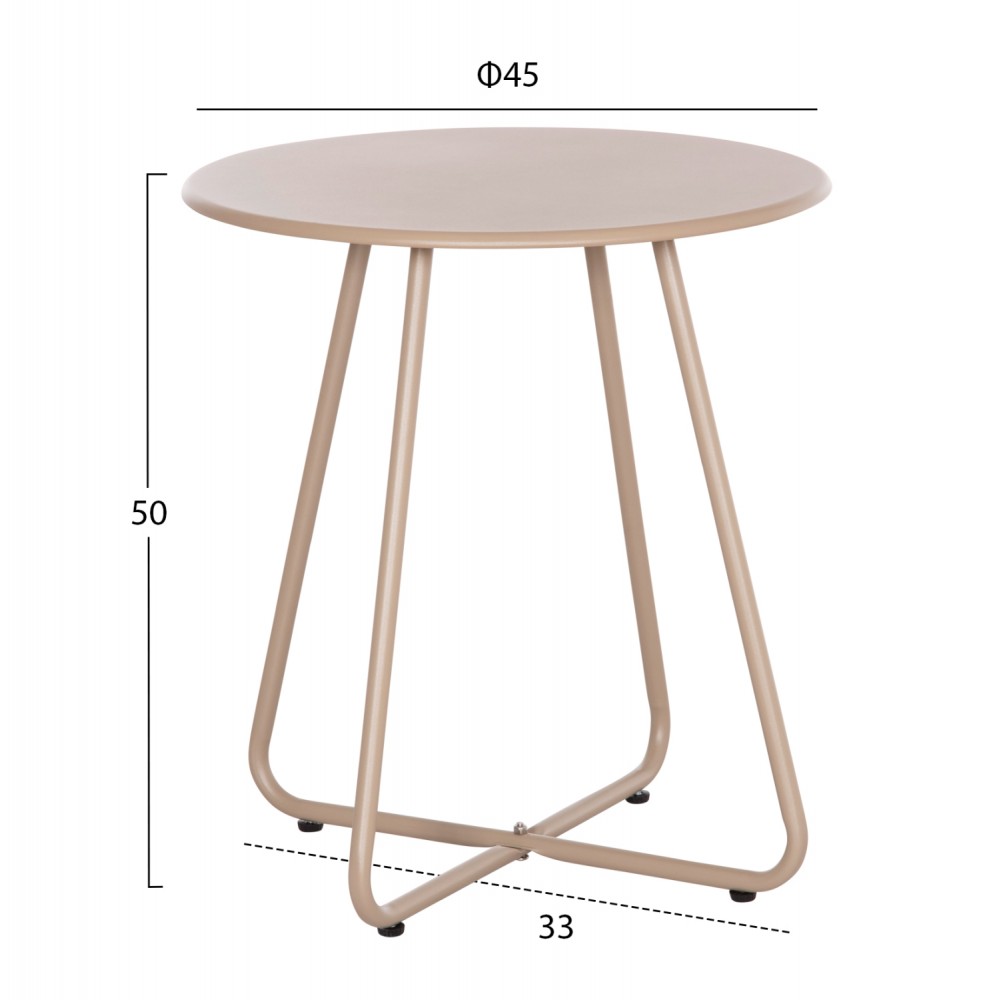 ΣΕΤ LOUNGE 3TMX ΕΞ.ΧΩΡΟΥ OREGO HM21107.03 ΑΛΟΥΜΙΝΙΟ & ΜΕΤΑΛΛΟ ΣΕ ΚΑΠΟΥΤΣΙΝΟ