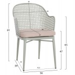 ΣΕΤ LOUNGE 3TMX ΕΞ.ΧΩΡΟΥ OREGO HM21107.06 ΑΛΟΥΜΙΝΙΟ & ΜΕΤΑΛΛΟ ΣΕ ΦΥΣΤΙΚΙ