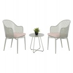 ΣΕΤ LOUNGE 3TMX ΕΞ.ΧΩΡΟΥ OREGO HM21107.06 ΑΛΟΥΜΙΝΙΟ & ΜΕΤΑΛΛΟ ΣΕ ΦΥΣΤΙΚΙ
