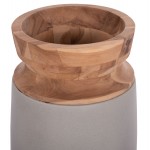 ΔΙΑΚΟΣΜΗΤΙΚΑ ΒΑΖΑ ΔΑΠΕΔΟΥ 2ΤΜΧ LINTER HM21140.03 FIBER CEMENT ΓΚΡΙ-ΞΥΛΟ ΤΕΑΚ 47Υ & 60Υεκ