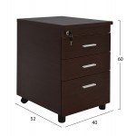 ΣΕΤ ΓΡΑΦΕΙΟΥ 2ΤΜΧ ΣΕ ΧΡΩΜΑ WENGE HM10214.02