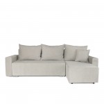 Γωνιακός καναπές-κρεβάτι αριστερή γωνία Bell μπεζ 250x150x88