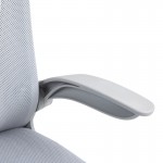 Καρέκλα γραφείου εργασίας LISE mesh γκρι 57x53x90/100