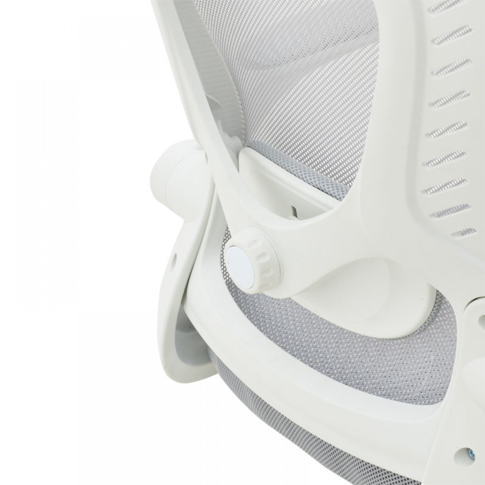 Καρέκλα γραφείου εργασίας Anna mesh γκρι 62x61x110/120