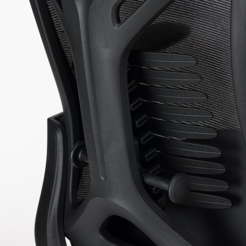 Καρέκλα γραφείου διευθυντή JAMES mesh μαύρο 65x61x117/125