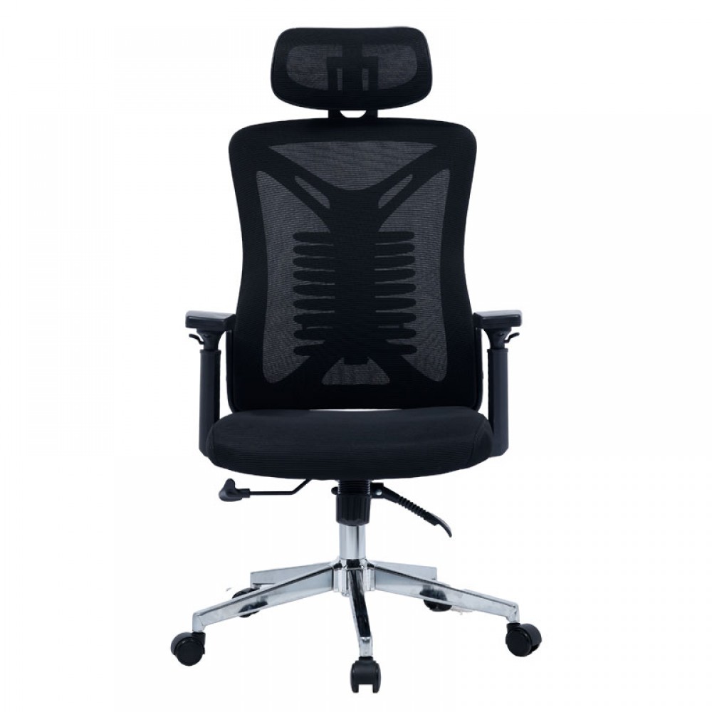 Καρέκλα γραφείου διευθυντή WING mesh μαύρο 65x61x117/125