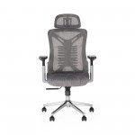 Καρέκλα γραφείου διευθυντή WING mesh ανοιχτό γκρι 65x61x117/125