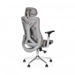 Καρέκλα γραφείου διευθυντή WING mesh ανοιχτό γκρι 65x61x117/125