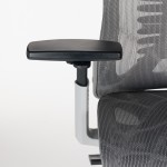 Καρέκλα γραφείου διευθυντή WING mesh ανοιχτό γκρι 65x61x117/125