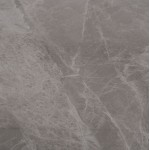 Τραπέζι Rav γκρι μαρμάρου sintered stone-μαύρο μέταλλο 140x80x75